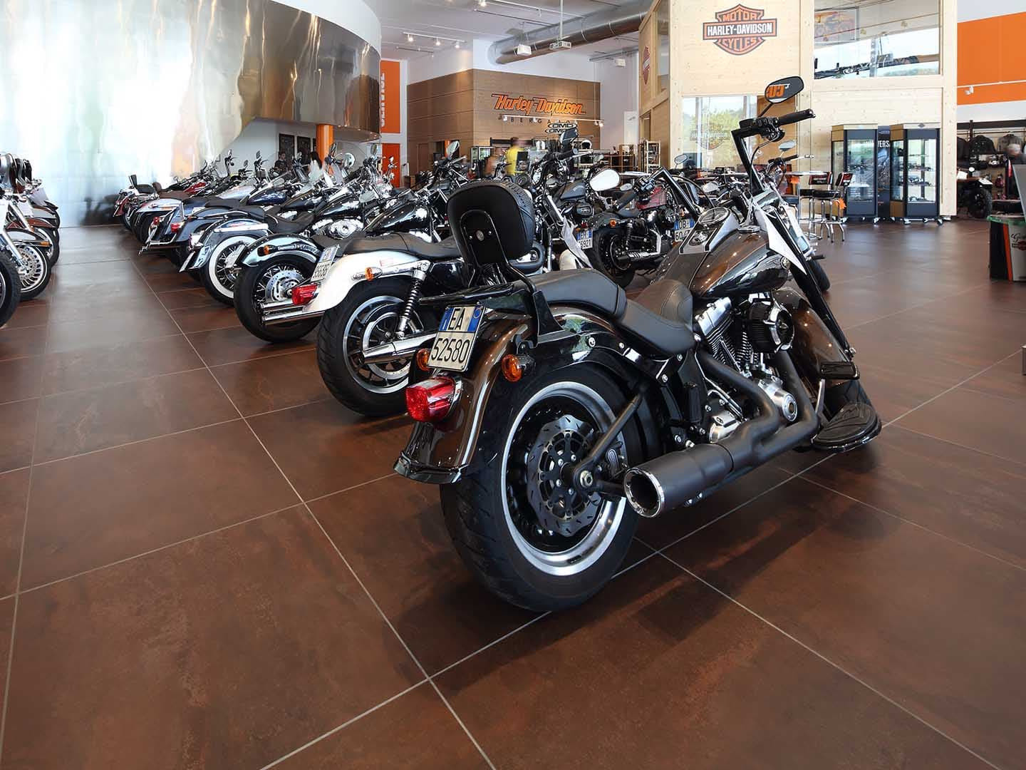 Harley Davidson Showroom