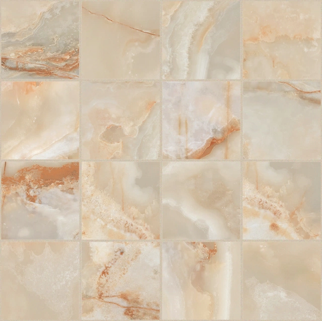 Onyx&More Golden Onyx Mosaico_7,5X7,5-30X30 Glossy 767693 | Florim