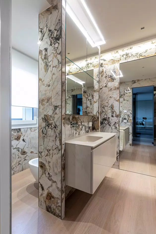 View of Green metal facade cladding texture seamless 10210