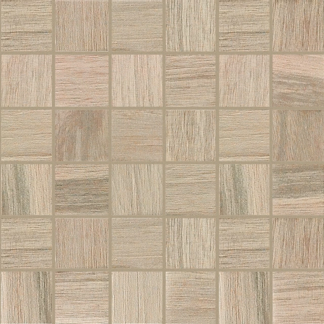 Wooden Tile Wooden Almond Mosaico_5X5-30x30 Matte 741930 | Florim