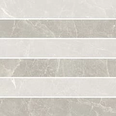 Exalt mosaico 3d_5x30-30x30 silver light - 760967 | Florim