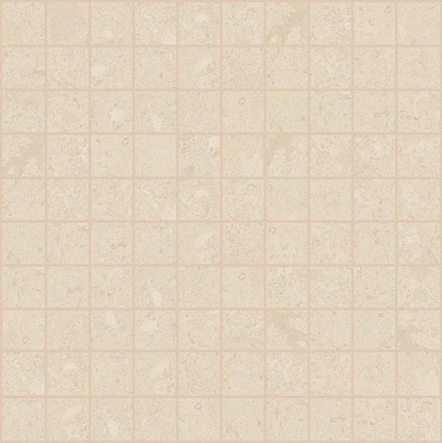 Elemental Stone Cream Limestone Mosaico_3X3-30X30 Naturale 767147 | Florim