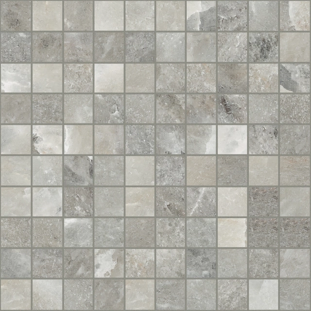 Rock Salt Maui Green Mosaico_3X3-30X30 Lucida 766734 | Florim