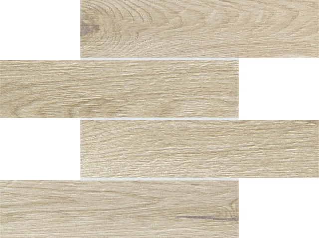 Planches Amande Modulo Muretto Sfalsato_7,5X30-30X30 Matte 756077 | Florim