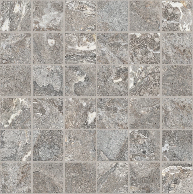 Onyx&More Silver Porphyry Mosaico_5X5-30X30 Strutturata 767652 | Florim