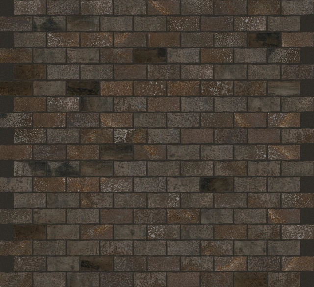 Flowtech Aged Bronze Mosaico_1,5X3-30X30 Naturale 756628 | Florim