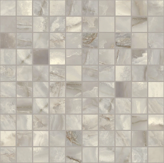 Onyx&More Silver Onyx Mosaico_3X3-30X30 Satin 767665 | Florim