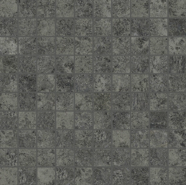 Artifact Worked_Charcoal Mosaico_3X3-30X30 Naturale 760923 | Florim