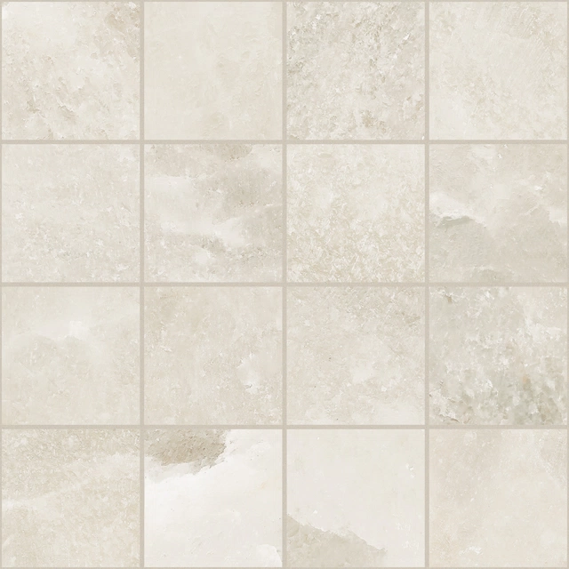 Rock Salt White Gold Mosaico_7,5X7,5-30X30 Naturale 766768 | Florim