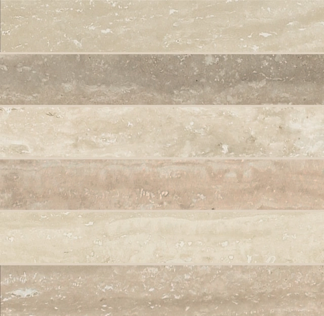 Timeless Travertino Mosaico 3d_5X30-30X30 Naturale 747384 | Florim