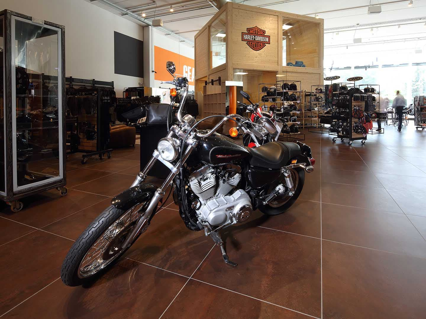 Harley Davidson Showroom