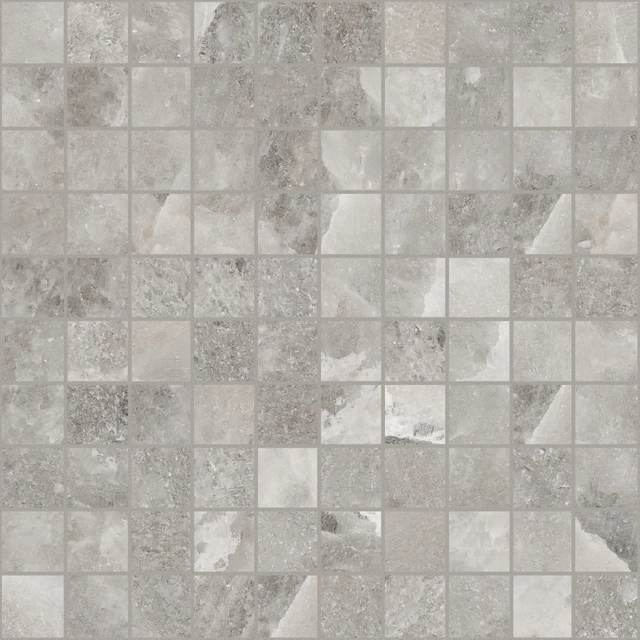 Rock Salt Celtic Grey Mosaico_3X3-30X30 Lucida 766715 | Florim