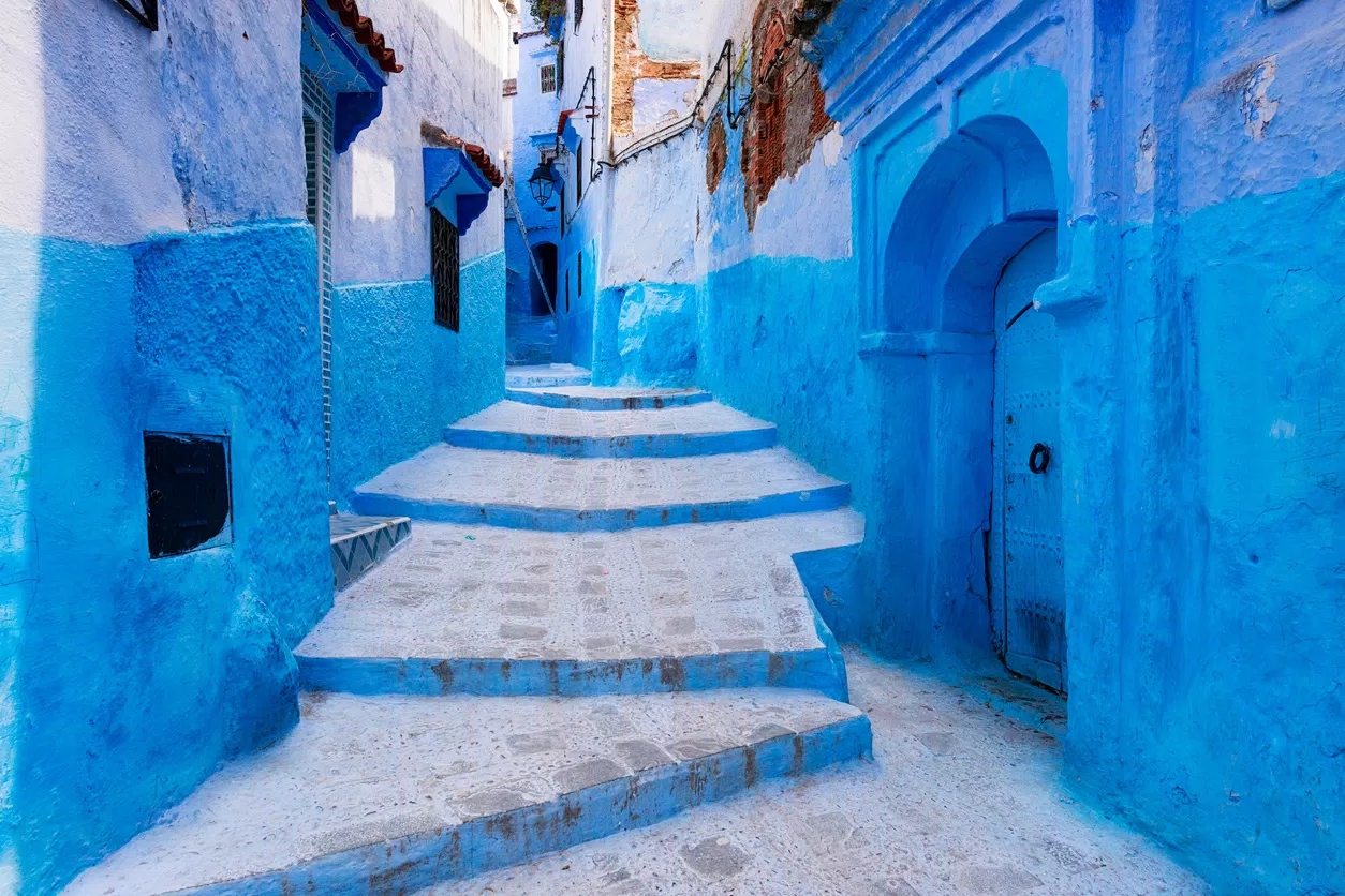 Chefchaouen città blu Marocco