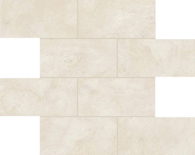 Stones & More 2.0 Stone Marfil Modulo Muretto Sfalsato_7,5X15-30X30 Smooth 747842 | Florim