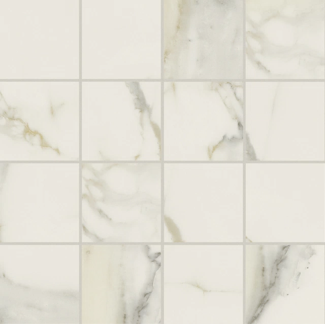 I Classici Calacatta Gold Mosaico_7,5X7,5-30X30 Matte 753302 | Florim