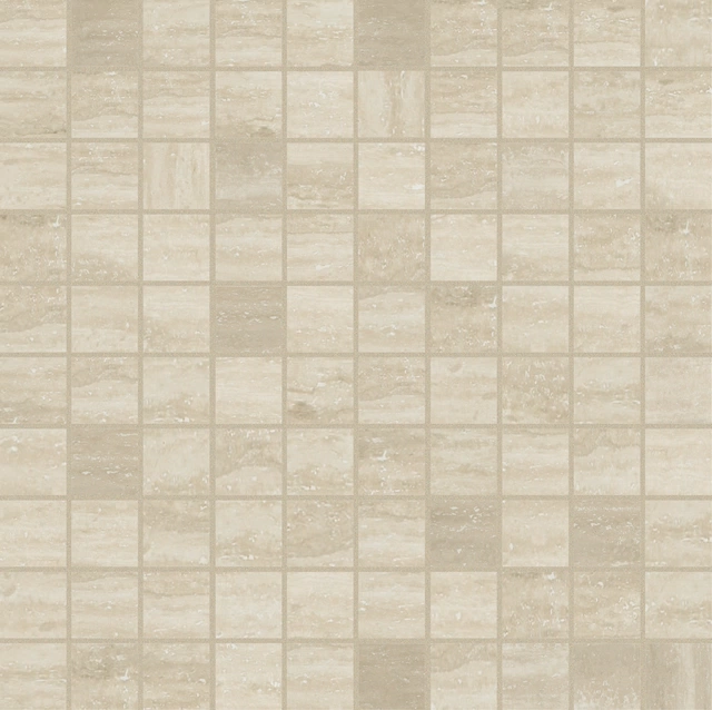 Timeless Travertino Mosaico_3X3-30X30 Lucida 747410 | Florim